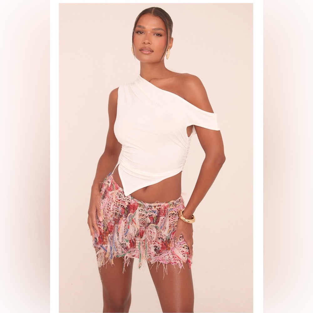 Ego official multi texture skirt